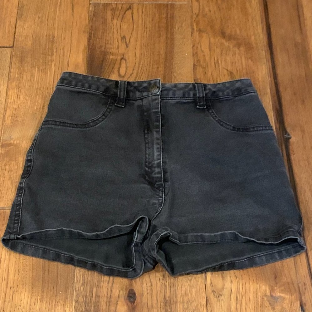 Brandy Melville High Waisted Black Shorts